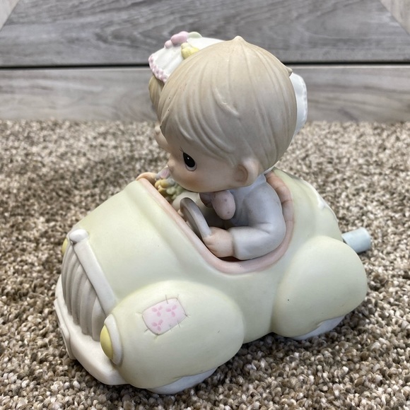 Bride Groom Wedding Gift Vintage Precious Moments Exclusive Stamp 1988 - Picture 6 of 9